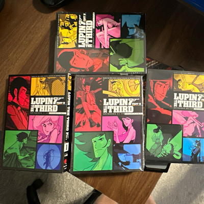 Discotek Media Lupin the Third Part II Part 2 Episodes 1-155 DVD Collection 1-4