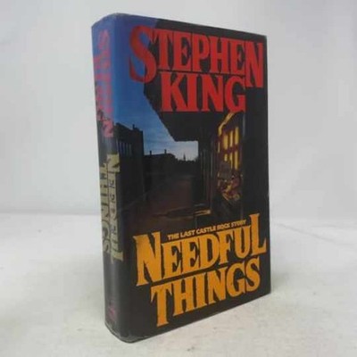 Needful Things: The Last Castle Rock - Hardcover, by King Stephen - Acceptable j