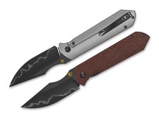 KIZER Harpoon Fold 3 LCS Ti Brown Norplex UltreX Micarta Taschenmesser Ki4784A4
