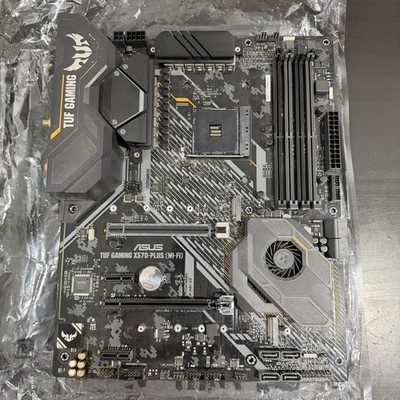 ASUS  TUF GAMING X570-PLUS (WI-FI) Socket AM4, AMD Motherboard - TESTED