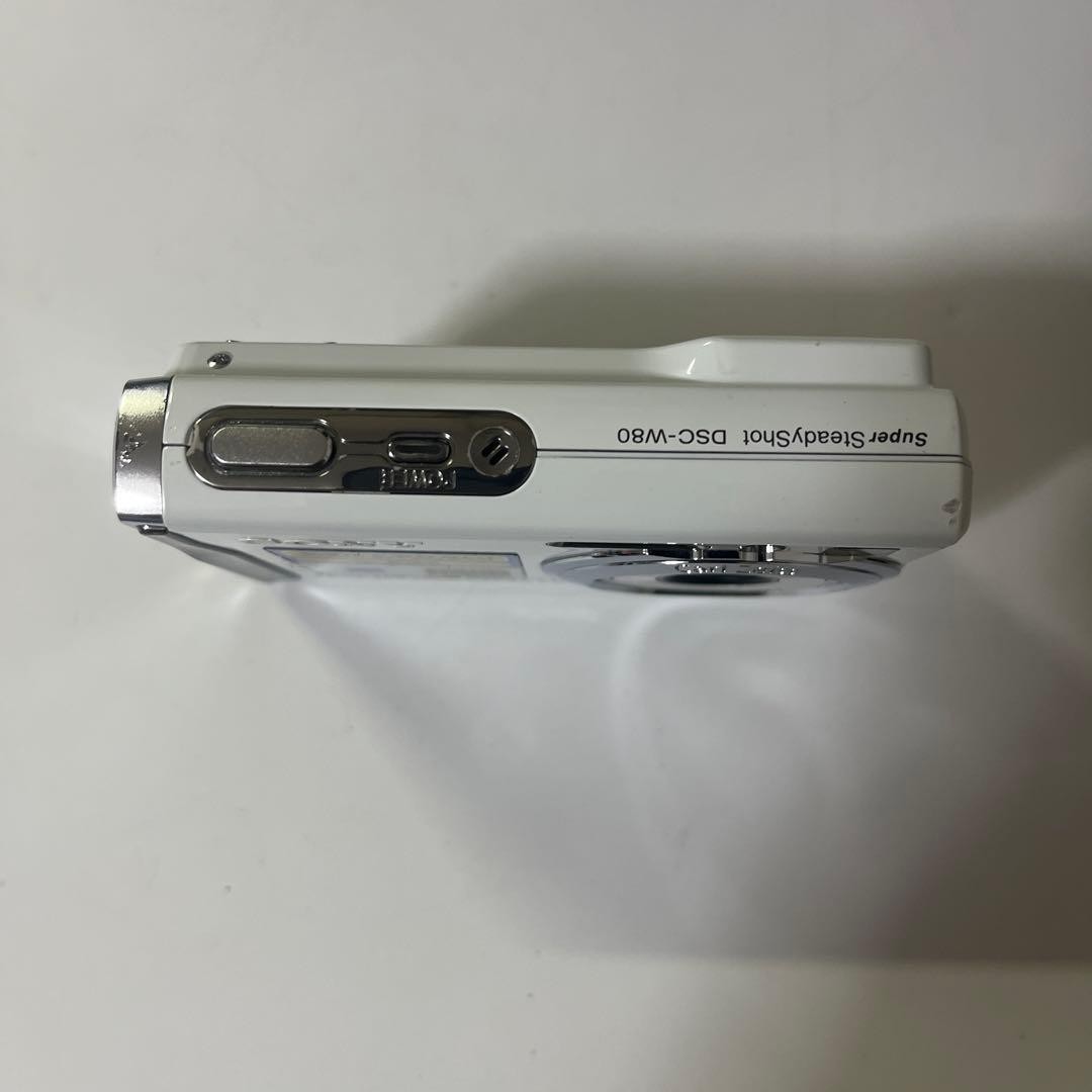SONY Cyber-shot DSC-W80 White AC100V | eBay