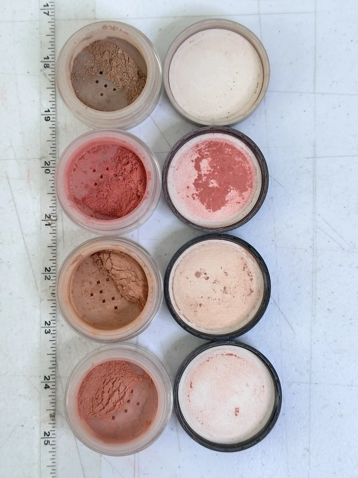 bareMinerals i.d. Mineral Powder Lot Champagne Warm Frisky Sun-Kissed Face Blush - Image 2 of 4