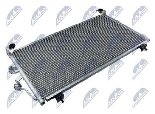 NTY AC Condenser CCS-MS-004 for Mitsubishi with Receiver Dryer, Reinforced