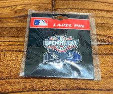 Astros vs Royals 2016 Opening Day Lapel Pin 4/11/2016 Minute Maid RARE New