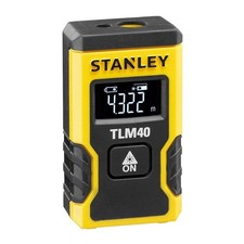 Stanley Laser Entfernungsmesser Messgerät Distanzmesser IP54 bis 12 Meter TLM40