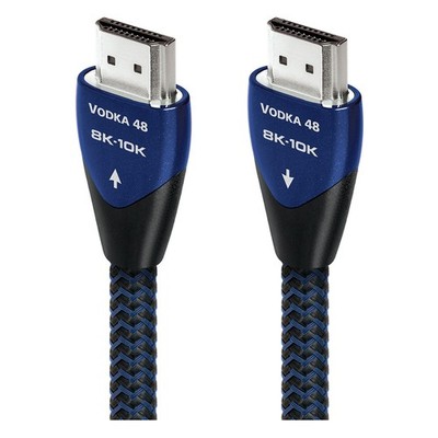 AudioQuest Vodka 48 8K-10K 48Gbps Ultra High Speed HDMI Cable - 7.38 ft. (2.25m