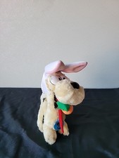 Vintage Dakin Odie Plush Easter Bunny Ears Carrot Dog Garfield Cartoon 1983 8"