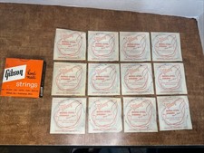 Cuerdas para Guitarra Eléctrica Española Gibson Nuevas Nº E233 - 1 docena (12 cuerdas) de colección
