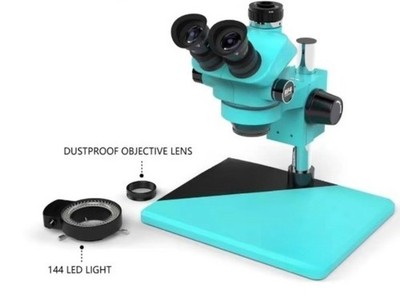 RF4 High-Power Microscope, High-Definition, 7 50× Dual-Arm Continuous Zoom