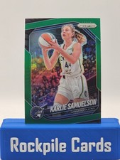 2025 Panini Prizm WNBA - Karlie Samuelson #102 Green Prizm