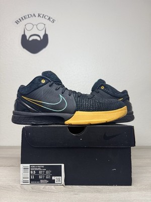 Size 9.5 - Kobe 4 Protro FTB Snake Black Aurora Green AV6339-002