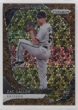 2020 Panini Prizm Quick Pitch Bronze Donut Circle Prizm 3/25 Zac Gallen #40 1b3