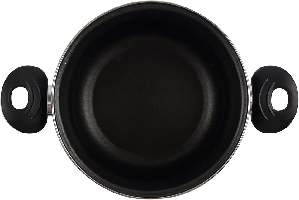 Vitrinor Megafesa Praga - Pentola Con Coperchio, Diametro 24 Cm, Color Granata - Immagine 4 di 4