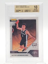 VICTOR WEMBANYAMA 2023-24 PANINI INSTANT RPS FIRST ROOKIE /16791 BGS 10 Q4402