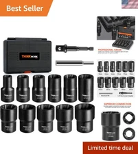 Impact Bolt & Nut Extractor Set - 13 Pc