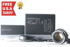 w/ Hood  Unused  Voigtlander NOKTON Classic 40mm F/1.4 MC VM Lens From JAPAN