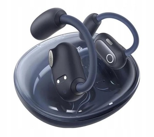 BLUETOOTH 5.3 BASEUS ELI SPORTOWE SŁUCHAWKI DOUSZNE Z PAŁĄKIEM NA UCHO CZARNE - Zdjęcie 3 z 6