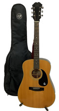 Epiphone By Gibson Acoustic Guitar PR 300 + Strap + Padded GigBag RH Dreadnought
