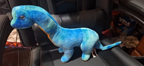 Soft Plush Douglas Blue/Orange Dinosaur Brontosaurus