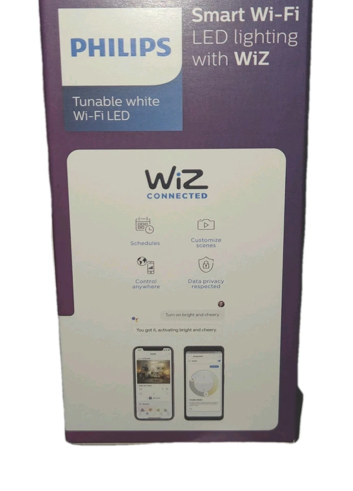 4 NEW Philips LED Candelabra E12 Bulb Smart White Wi-Fi Bluetooth 40 Watt - Image 4 of 4