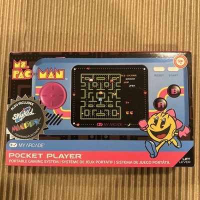 My Arcade Ms. Pac-Man Pocket Player Handheld Game Console  2019 Mappy