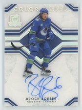 2023-24 UD The Cup Color Coded Brock Boeser Auto #SS-BB