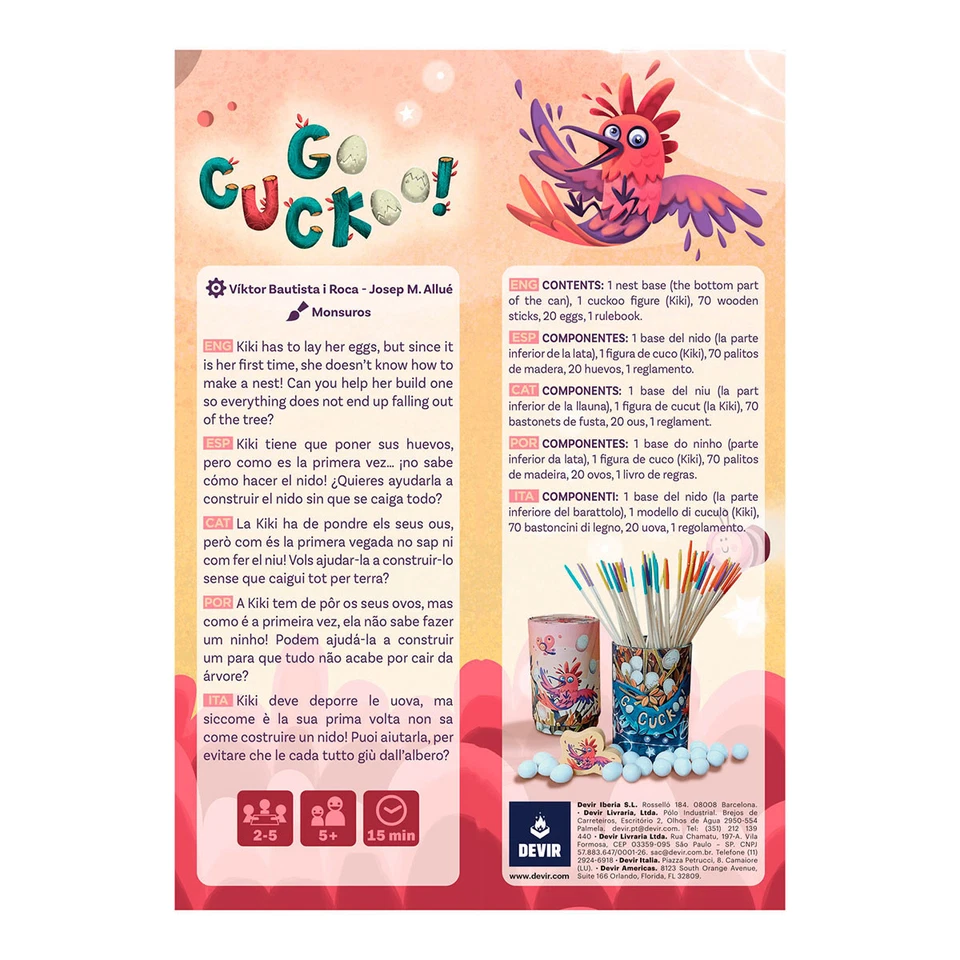Go Cuckoo! Nest-Building Party Game - Image 4 of 4