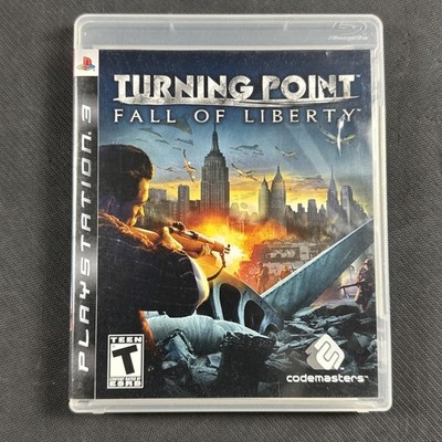Turning Point Fall of Liberty Sony PlayStation 3 PS3 Complete CIB Tested