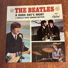 Beatles 'A Hard Day's Night' 1964 US Capitol  7" Vinyl 45 Picture Sleeve - EX/EX