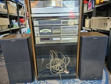SONY TA-AX44 TC-FX44 PS-LX33 ST-JX22L SS-E55 HiFi Separates With Cabinet!