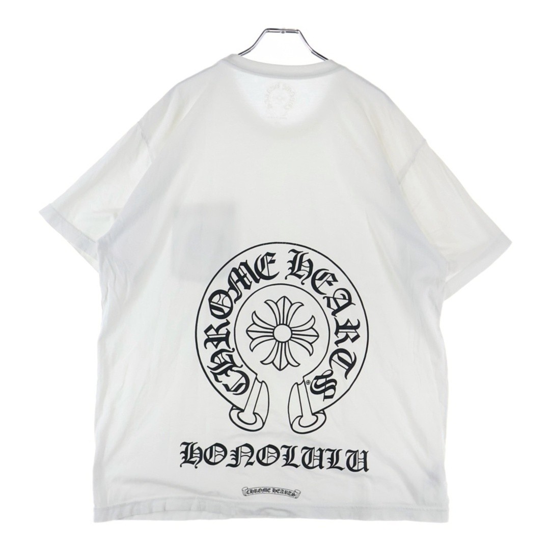 CHROME HEARTS Honolulu Back Horseshoe Tee Crew Neck Short Sleeve T-Shirt Used eb thumbnail 2
