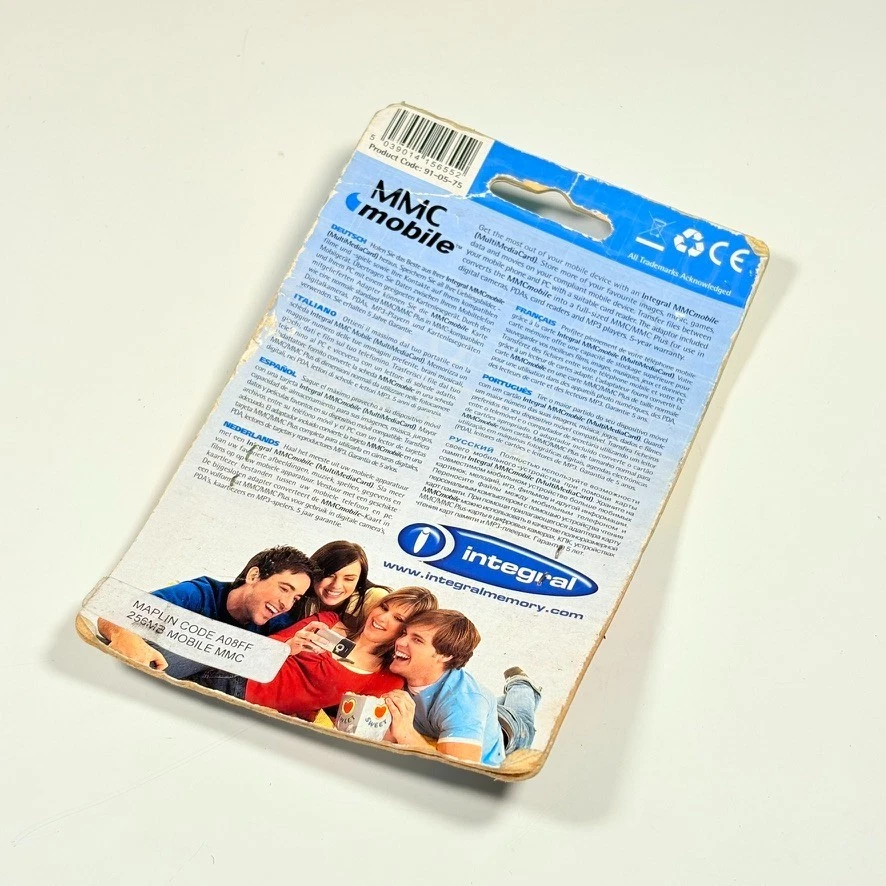 Integral MMC MOBILE 256MB MULTI MEDIA CARD - Brand New & Sealed - Image 3 of 4