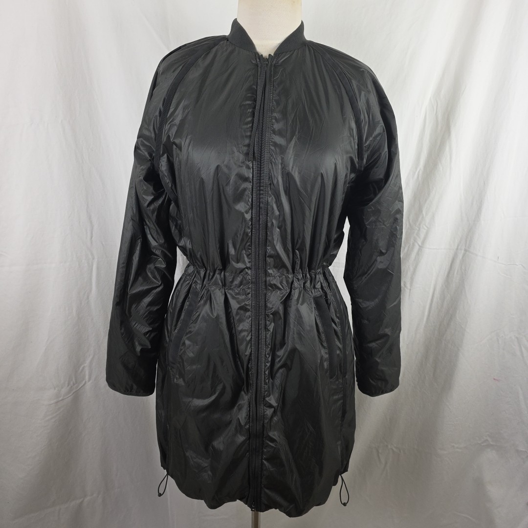 Athleta Primaloft Lightweight Raincoat Jacket Dar… - image 1