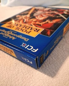 Advanced D&D: Pool of Radiance NES Box Only Good Condition