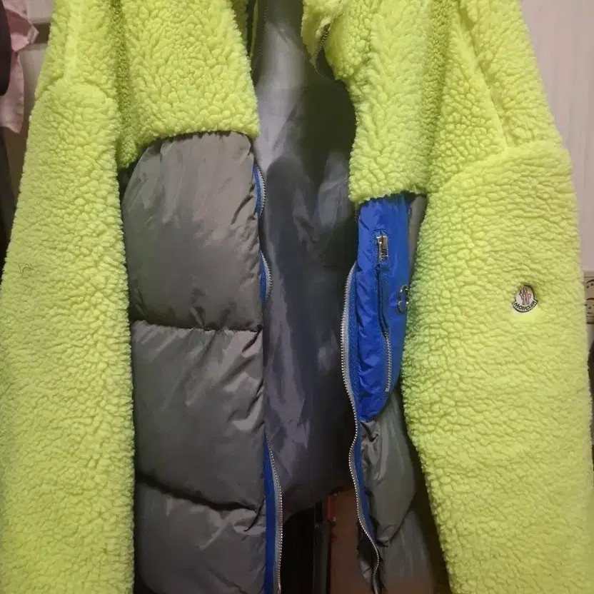 Moncler Neon Color Padded Jacket, Men's Size 105-110 thumbnail 5