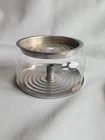 VTG Pyrex Glass Basket, Strainer & Lid  For 4-6 Cup Glass Coffee Pot