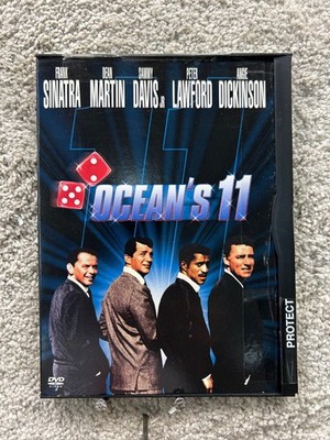 Ocean's 11 DVD 1960 Frank Sinatra Dean Martin Heist Classic Widescreen