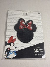 Disney Minnie Mouse Iron On Patch - Brand New