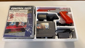 NES Action Set MATTEL CANADA - 100% COMPLETE w/Rare Registration Card!