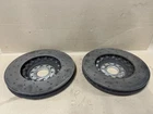 VW GOLF R PAIR OF VENTED 5 STUD FRONT BRAKE DISCS / DISC  2024 2025 - 2026  R524