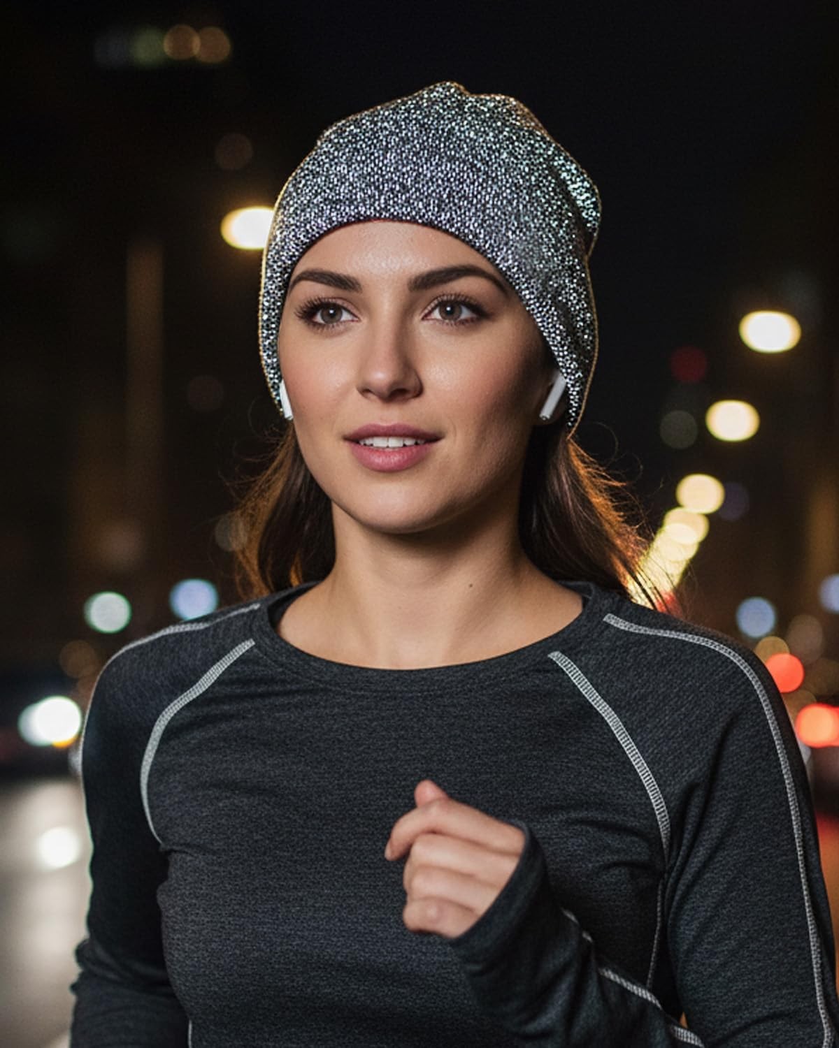 Zylioo XXL Waterproof Beanie Hat,Oversized Winter Warm Knit Cap,Windproof Snow 