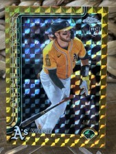 WILLIE MacIVER 2025 Topps Chrome Update #USC81 Gold Geometric Rookie RC /50 A’s