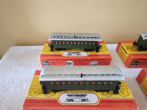 Vintage MANTUA Old Time Car Kits (3 Passenger Cars,1 Platform Car ,1 Water Car) - Picture 3 of 8