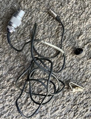 Sony ECM77 Lavalier Microphone, Silver, Micron connector - Used+clip, windscreen