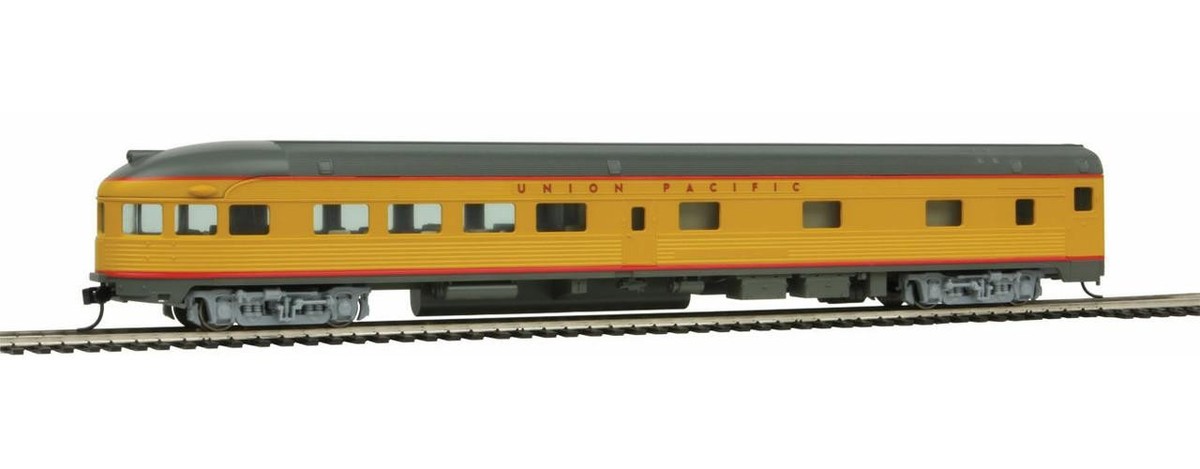 Walthers HO Scale ~ 85' Budd Observation Passenger Car ~ Union