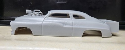 1/24 scale resin 3d printed 1949 Mercury Blown Pro Mod drag body model slot car