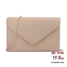 Clutch Purse for Women Evening Bags Handbags for Wedding Party Cocktail Nude
