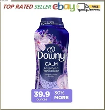 Downy Infusions In-Wash Scent Booster Beads, CALM Lavender+Vanilla Bean, 39.9 oz