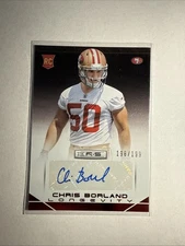 2014 Panini Rookies & Stars - Chris Borland Ruby Longevity Rookie Auto /199 #120