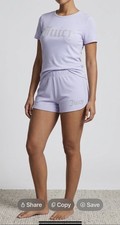 Juicy Couture Pajama Set L Women Lilac